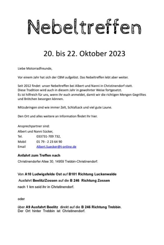 Nebeltreffen