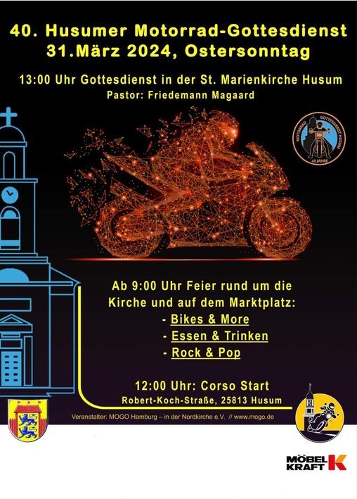 Motorradgottesdienst Husum