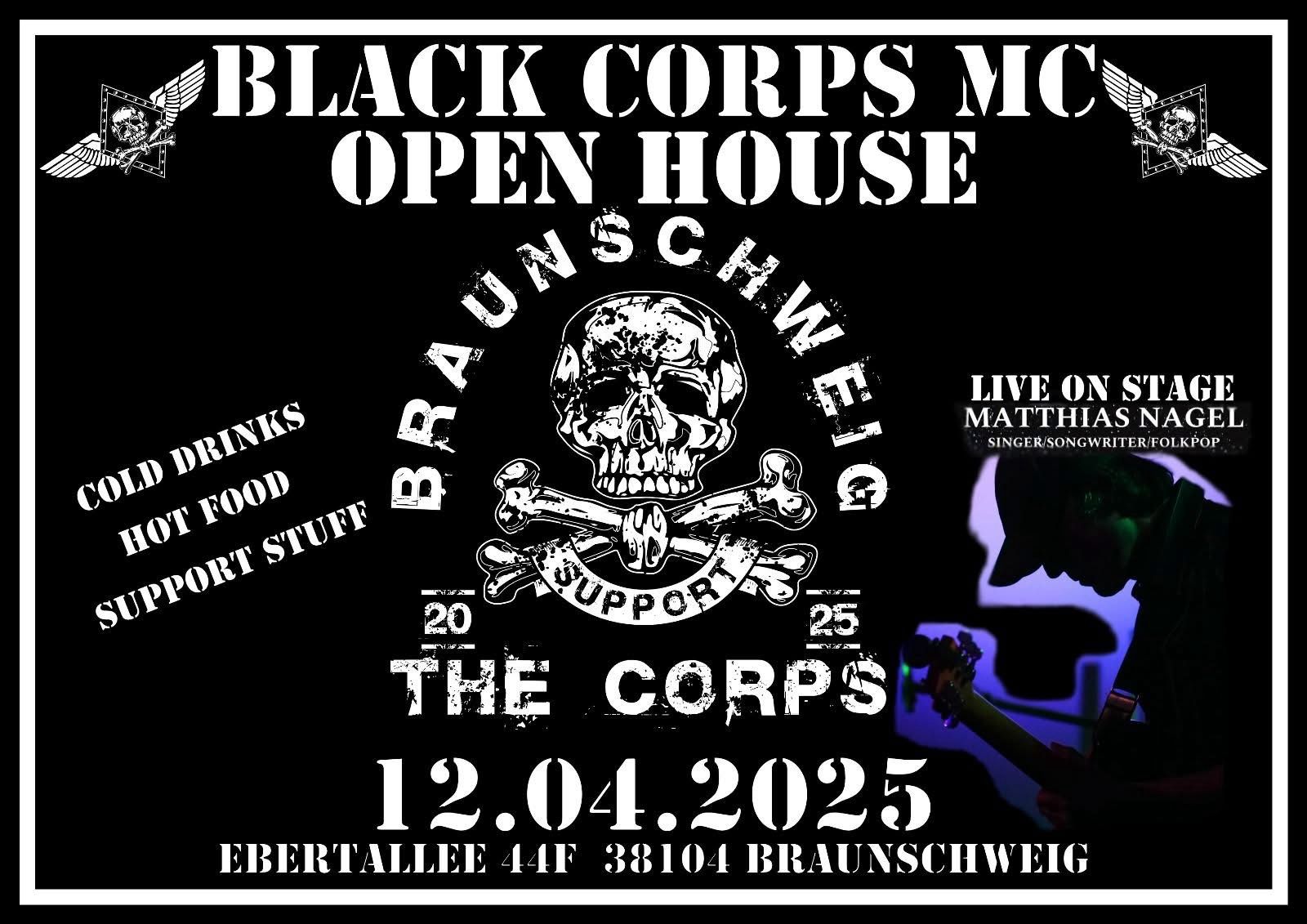 Black Corps Mc Open House