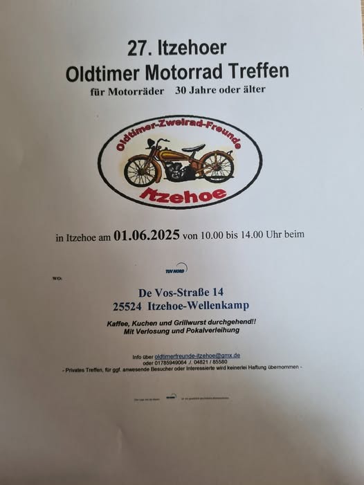 27. Itzehoert Oldtimer Motorrad Treffen