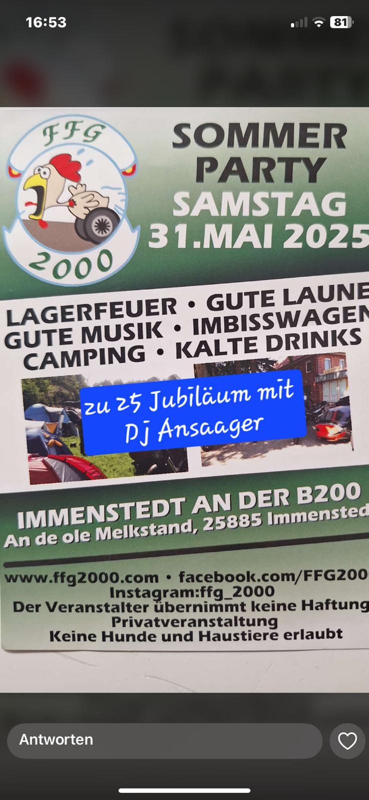 FFG 2000 Sommerparty