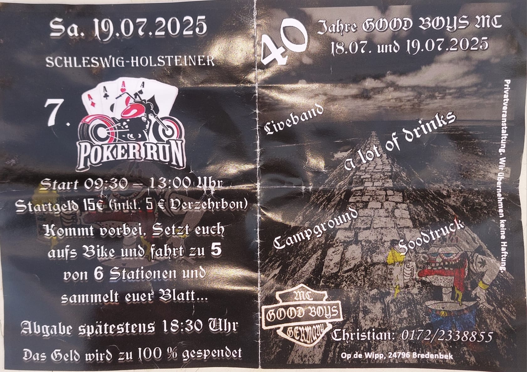 Mc Good Boys Germany Poker Run