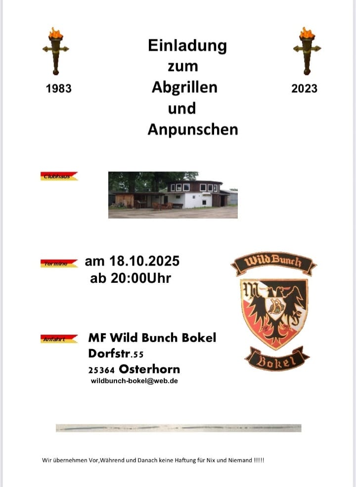 Wild Bunch Abgrillen und Anpunschen