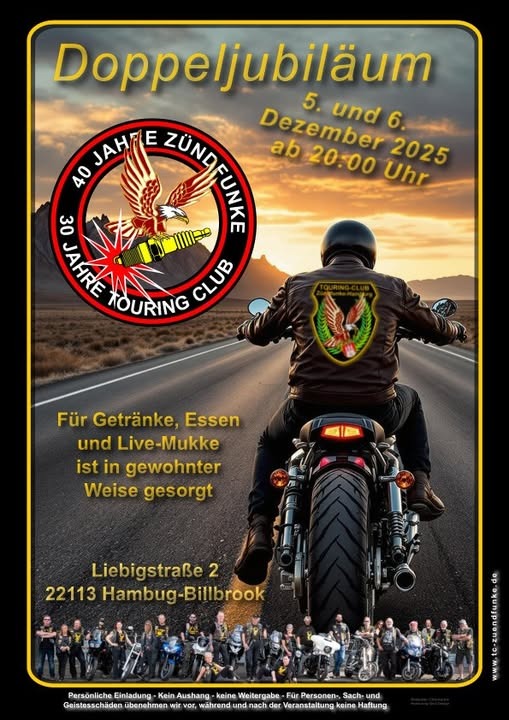 Doppeljubi Zündfunken und Touring Club