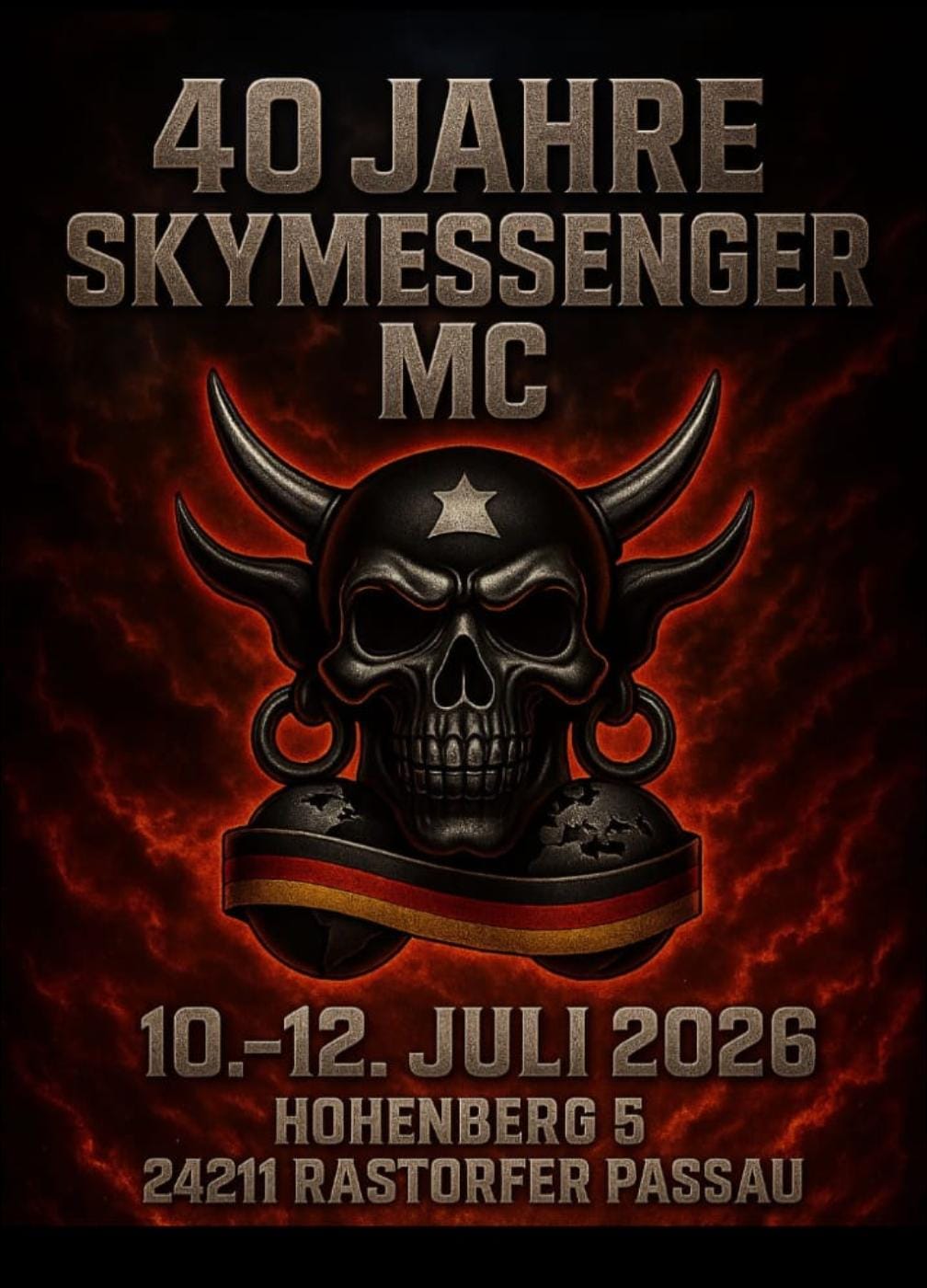 MC Skymessenger 40 Jahre