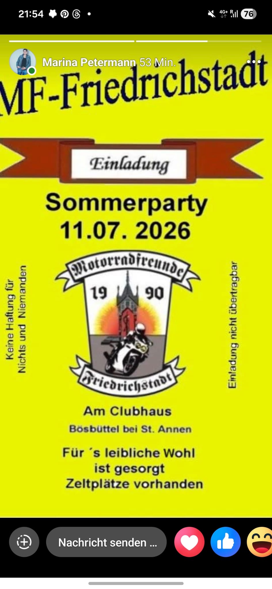 MF Friedrichstadt Sommerparty