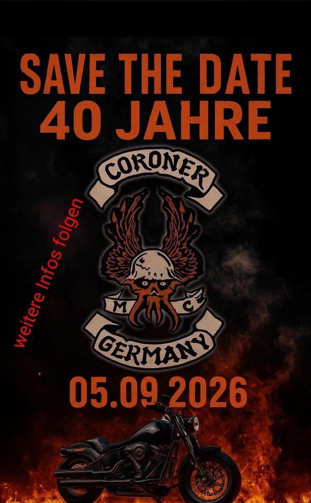 MC Coroner 40 jahre