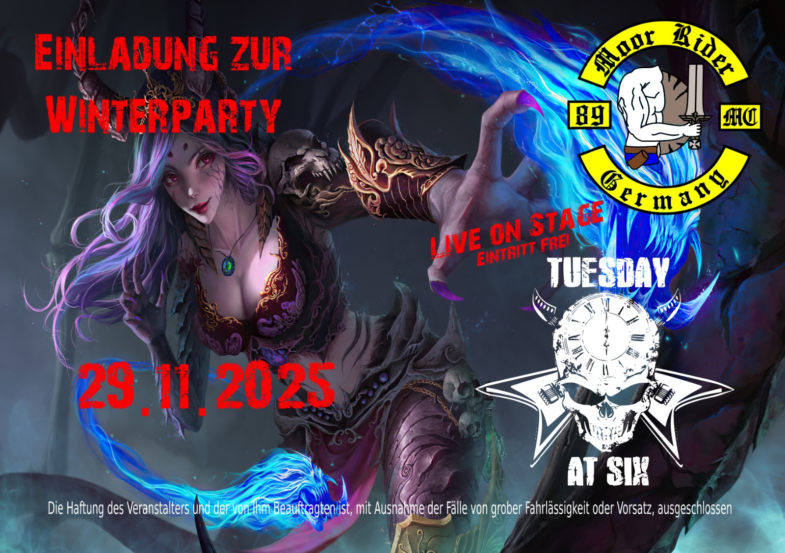 MC Moor Rider Winterparty