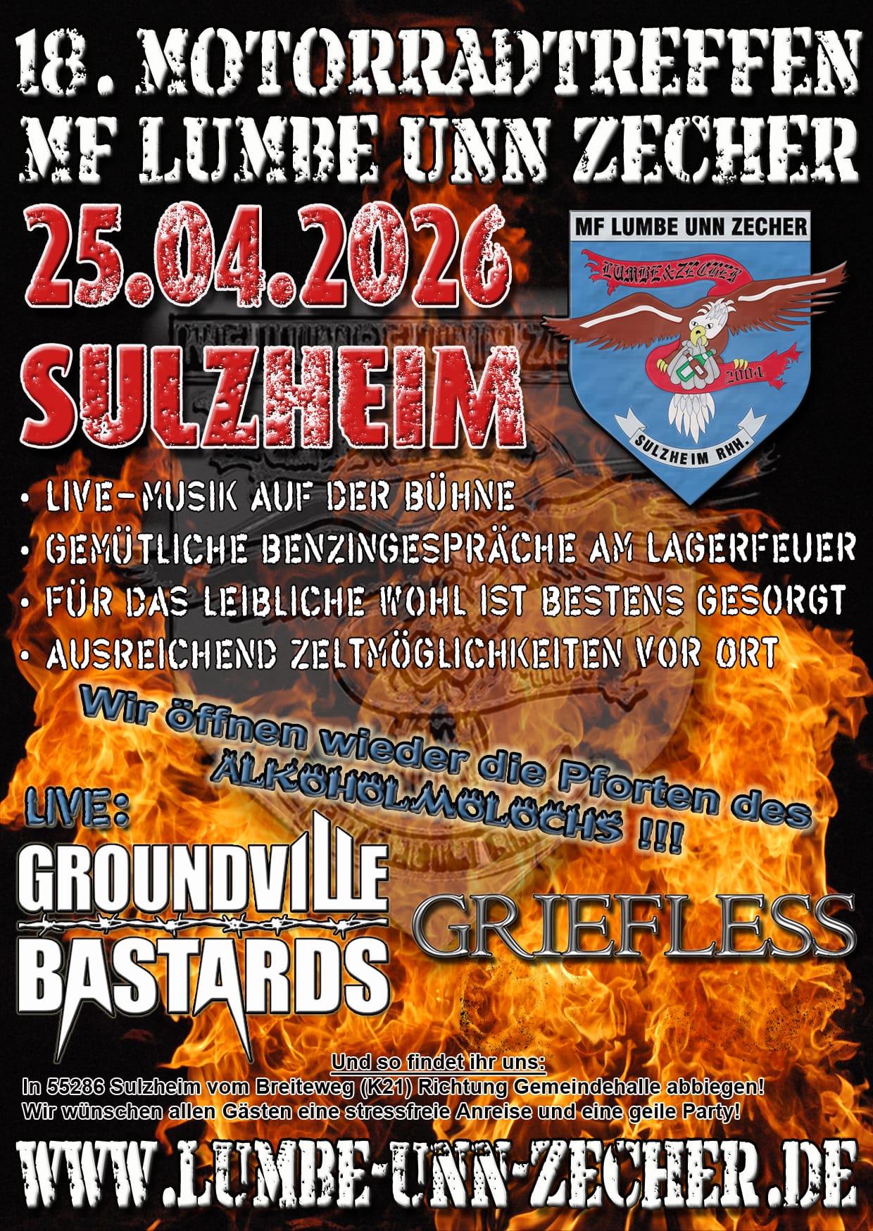 Mf Lumbe unn Zecher 18. Motorradtreffen