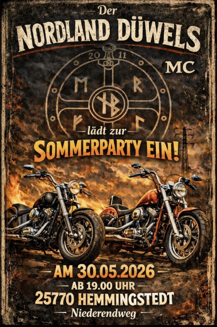 Sommerparty MC Nordland Düwels