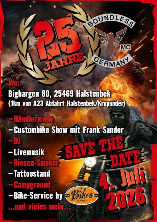 25 Jahre MC Boundless Germany
