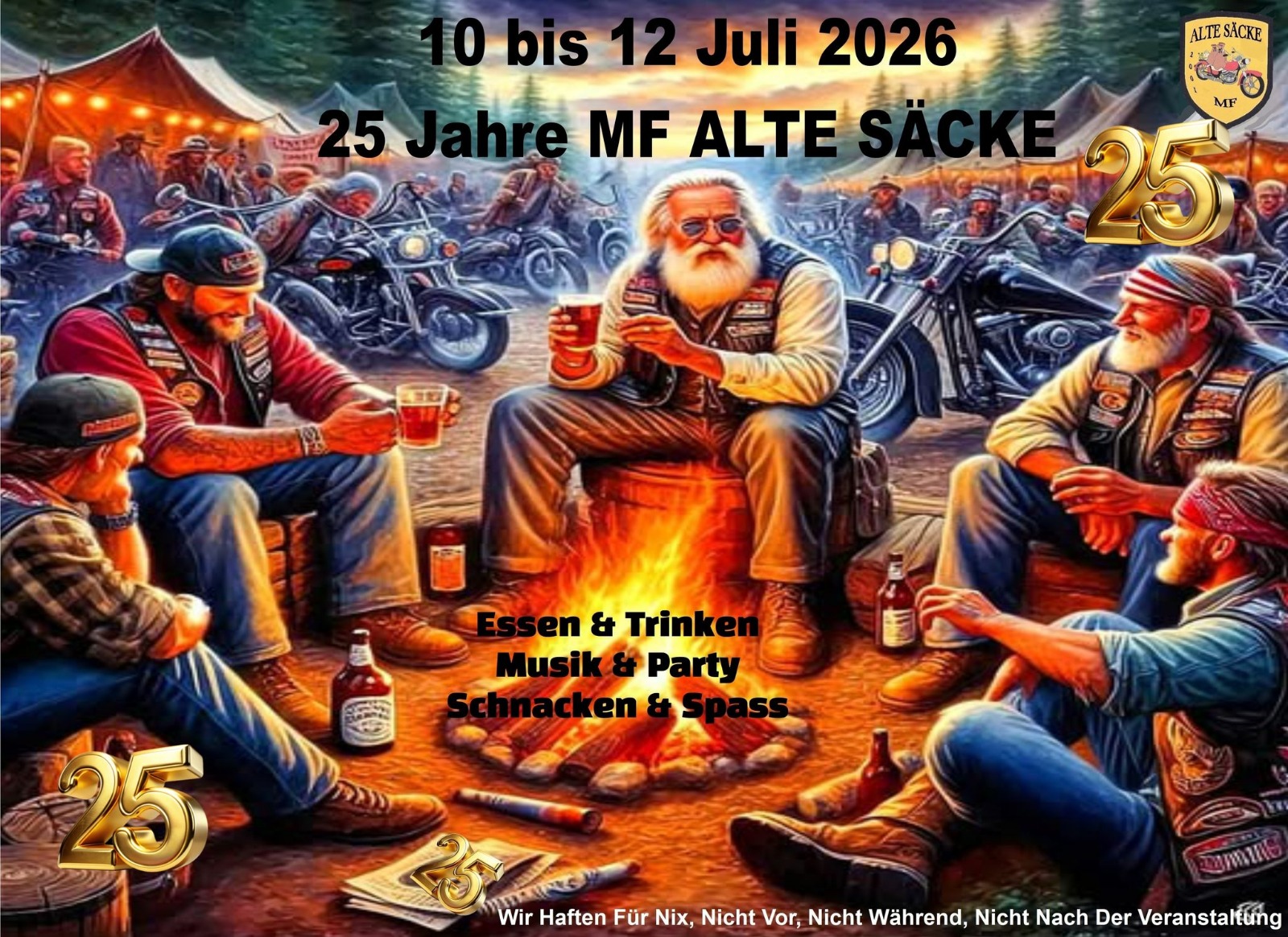 MF Alte Säcke 25 Jahre