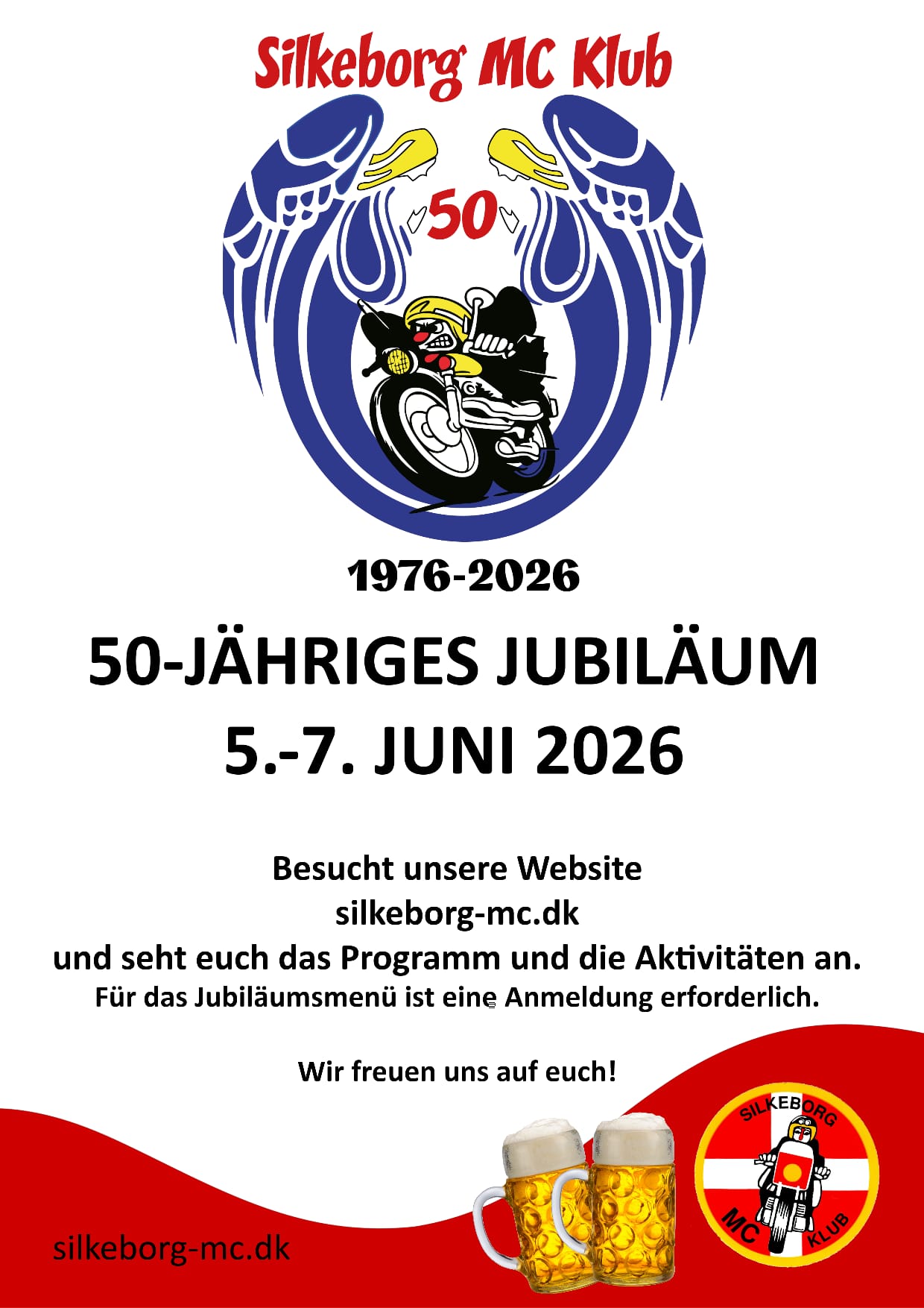 Mc Klub Silkeborg 50 Jahre